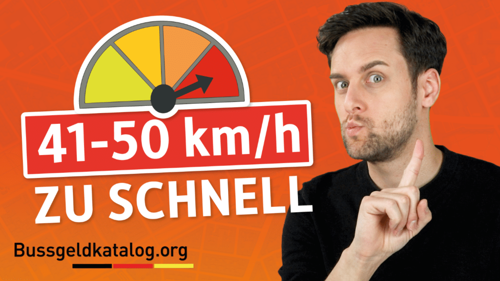 In diesem Video erfahren  Sie, womit Sie bei 41 km/h zu schnell rechnen müssen!