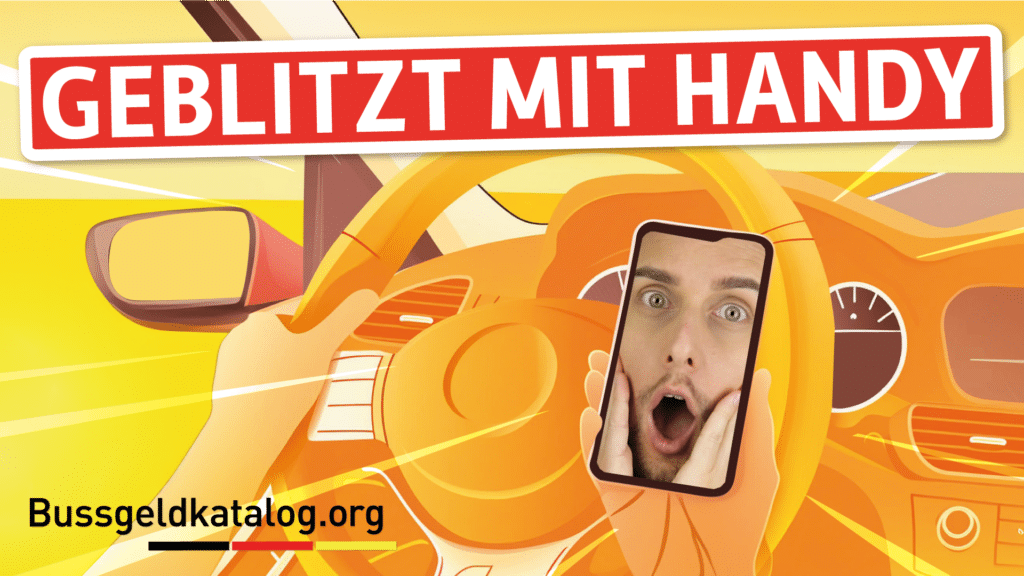 Im Video: Sanktionen für ein Blitzerfoto mit Handy in der Hand.